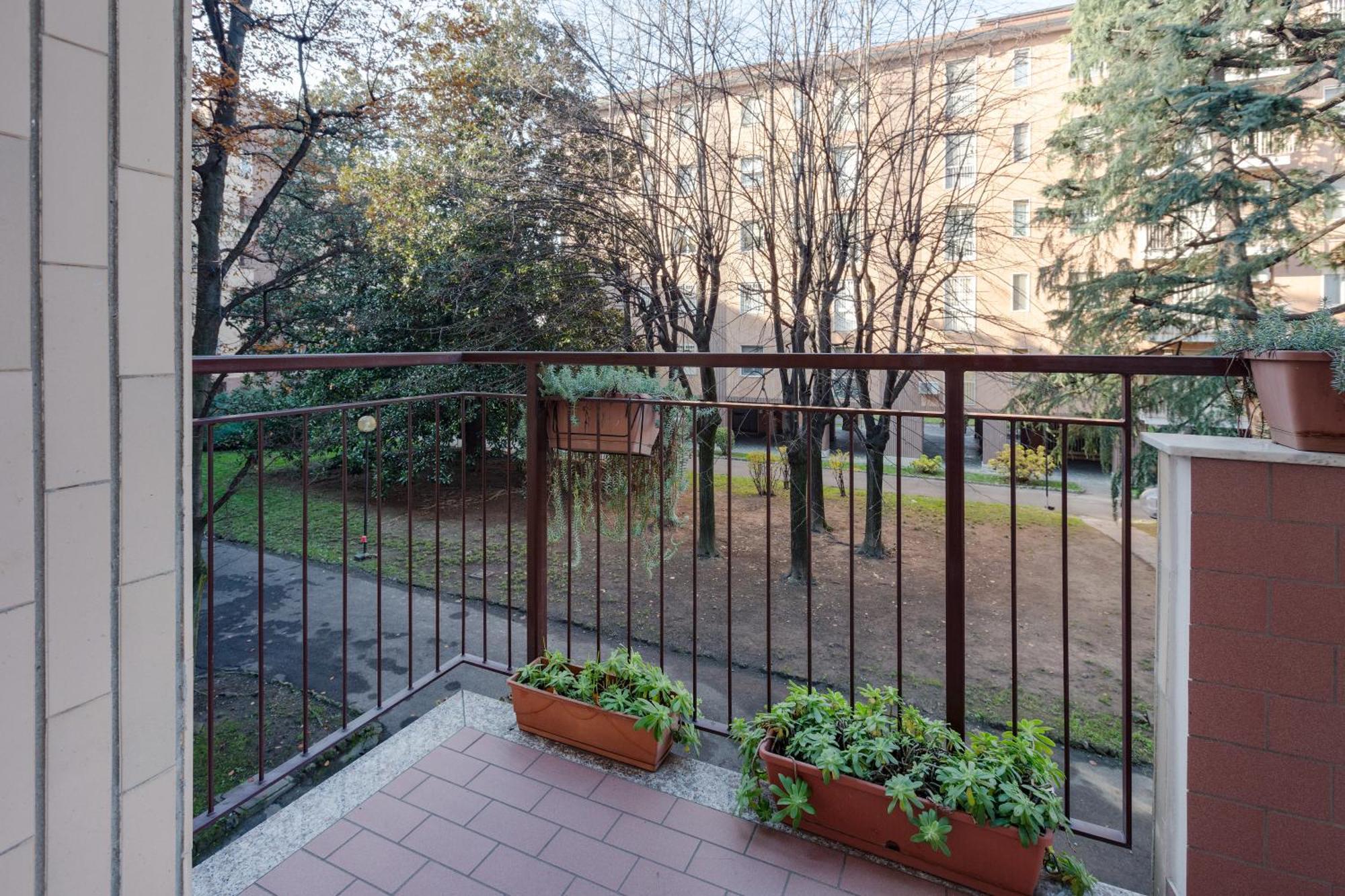 Milan-Linate Apartment With Balcony Esterno foto